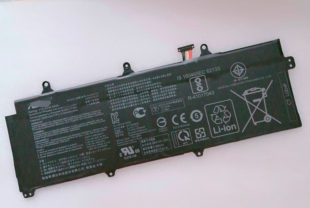 C41N1712 Replacement Battery For Asus ROG Zephyrus GX501GI GX501VI
