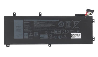 V0GMT Replacement Battery for Dell Vostro 15 7500 G7 17 7700 11.4V 56Wh